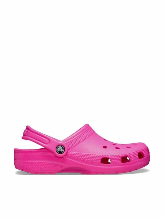 Crocs Crush Γυναικεία Ανατομικά Σαμπό Φούξια
