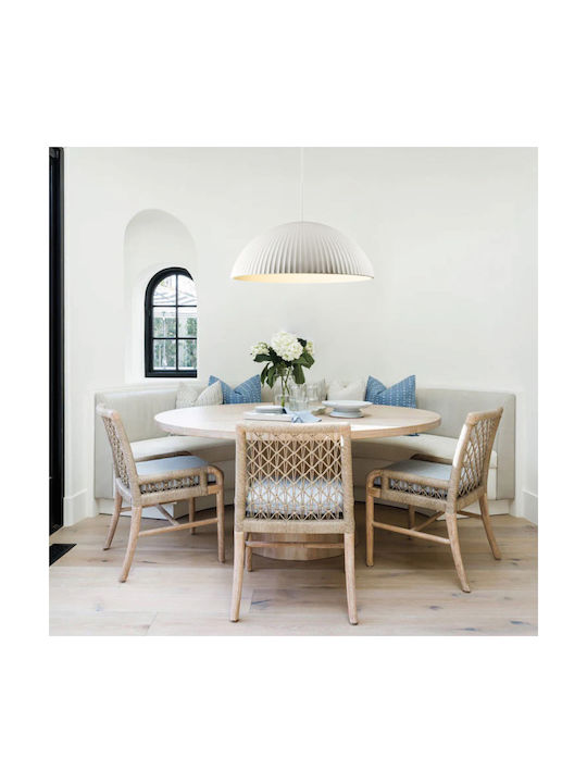 Inlight Pendant Light White with Socket E27 60x60x24cm