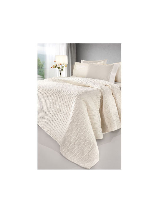 Guy Laroche Ruby Σετ Κουβερλί Υπέρδιπλο Microsatin Ruby - Ivory 240x250cm 3τμχ