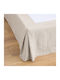 La Redoute Interieurs Abella Bed Base Cover Beige 160x200cm 1pcs 350049627_6467_40