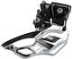 Sram Σασμαν Εμπροσθιο X-9 2x10 High Clamp 34.9 Dual Pull 00.7615.135.010