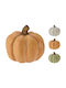 JK Home Decoration Decorative Polyresin Pumpkin 15x12cm (Various Colors)