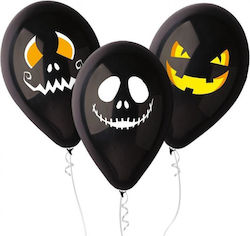 Premium-Ballons "Halloween-Gesichter" 12" 3 Stk Premium-Ballons "Halloween-Gesichter" 12" 3 Stk