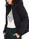 Wernan Women's Short Lifestyle Jacket for Winter Black
