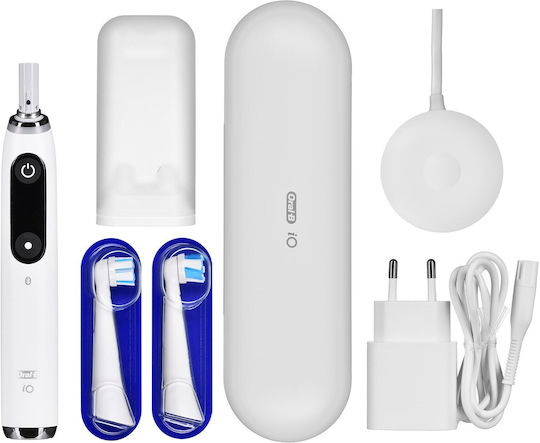 Oral-B iO Series 9N Electric Toothbrush with Travel Case White Alabaster