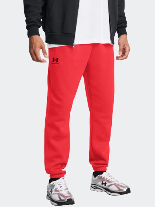 Sweatpants with Elastic Red