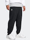 Vibe Woven Sweatpants with Elastic Black