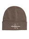 Beanie Beanie Knitted in Brown color