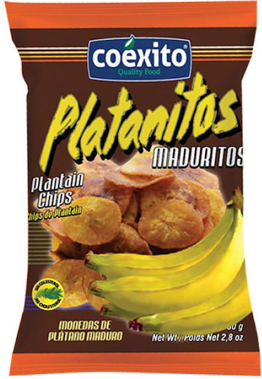 Σνακ Γλυκά Ώριμων Plátanitos Coexito 80g