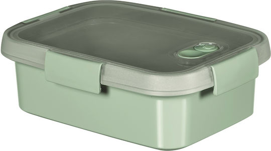 Food Container Lunch Rectangular 1l Smart Eco To Go 20x15x7cm Soft Green