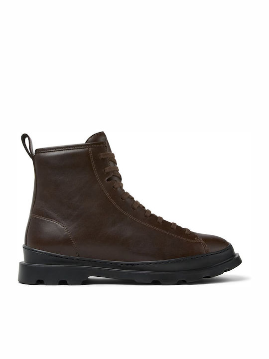 Brutus Leather Men's Boots Anatomical Dark Brown