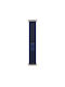 Apple Trail Loop - M/L Strap Fabric Blue - Natural Titanium Finish (Apple Watch 44/45/46mm/Ultra 49mm)