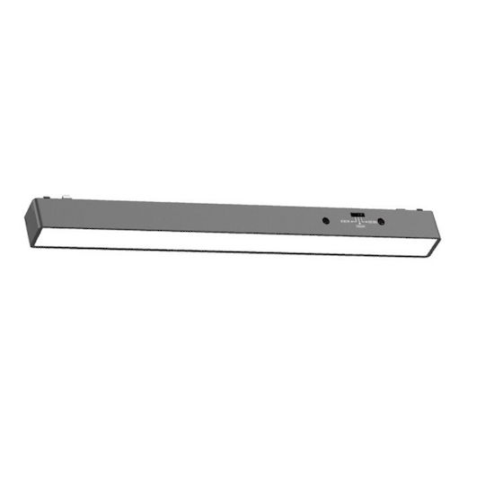 Inlight LED Kommerzielle lineare Beleuchtung Decke 10W Warmes Weiß M31.5xB2.4xH2.6cm TMU0050-Schwarz
