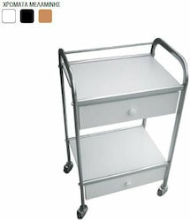 Marinopoulos Τροχήλατο Τραπεζάκι Nursing W40xD50xH90cm 1103 White Marinopoulos Τροχήλατο Τραπεζάκι Nursing W40xD50xH90cm 1103 White