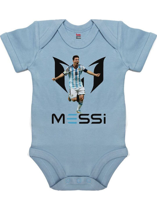 Koupakoupa Leo Messi Kurzärmelig Blau