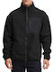 Herren Fleecejacke Black