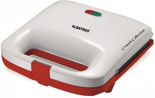 Albatros Sandwichmaker Grill 750W Rot