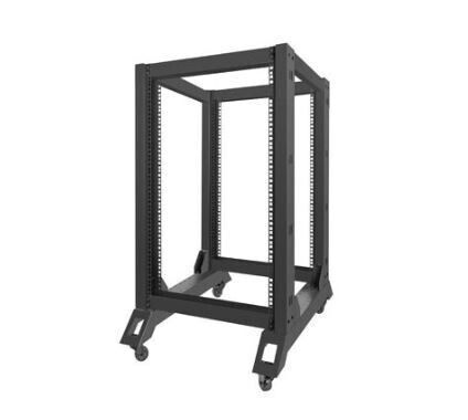 Lanberg Επιδαπέδια Καμπίνα Rack 18U 60x80cm Μαύρο OR01-6818-B