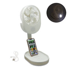 Office/Home Fan with Lighting White a11ce019e96a