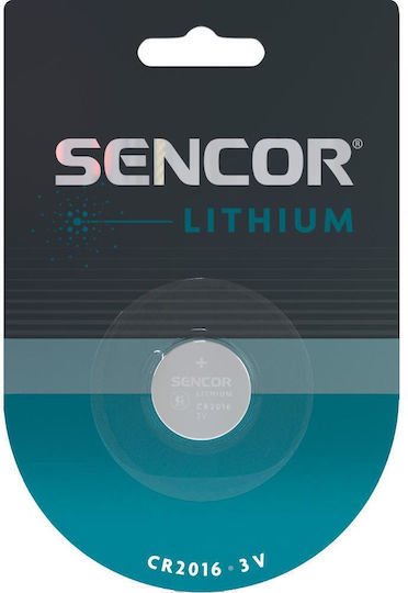 Sencor Batterie Lithium für Uhren CR2016 1.55V 1Stück