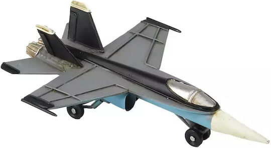 Avion Decorativ Metalic F-16 21cm