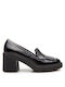 Labrini Patent Leather Black Heels