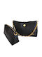 Damenhandtasche Schwarz Set