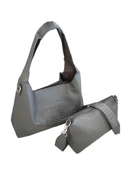 Valentini Bianco Set Damentasche Schultertasche...