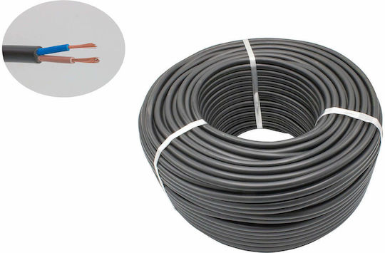 Flexible Electric Cable 2x4mm Myym Ho5vv-f Black 100m