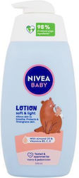 Nivea Baby Soft & Light Lotion Lotion for Hydration 500ml Nivea Baby Soft & Light Lotion Lotion for Hydration 500ml