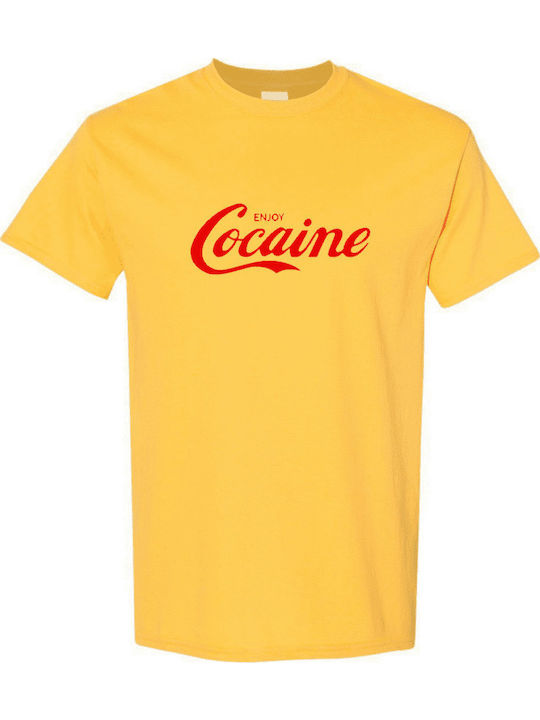 Gildan T-shirt Gelb