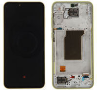 Samsung Gh82-34221d Ecran Oled Tactil Inclusiv Ramă Galben Galaxy A35 5g; Sm-a356