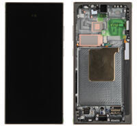 Samsung Galaxy S24 Ultra OLED Touchscreen with Pre-assembled Frame Titanium Black