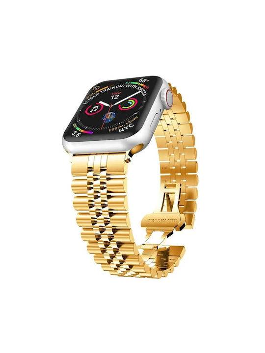 Lw-374 38 40 41mm Metal Watch Strap 783374-4-gold