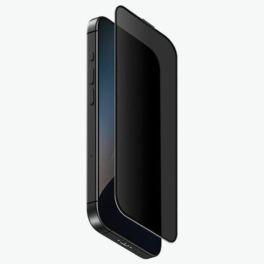 Uniq Optix Privacy Iphone 16 15 14 Pro 6.1" Προστατευτικό Γυαλί Ιδιωτικότητας Εφαρμοστή