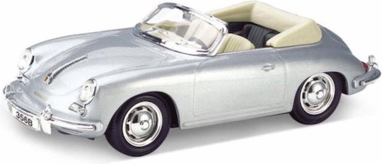 Welly Porsche 356B Αυτοκινητάκι Ασημί 1:24