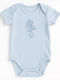 Pretty Baby Dinos Little Dreams Short-Sleeved Dinos Little Dreams White