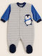 Pretty Baby Penguin Φορμάκι Βελουτέ Penguin Navy Μπλε