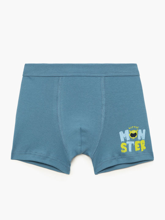 Minerva Little Monster Παιδικό Μποξεράκι Blue