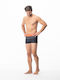 Men's Swimwear Shorts Multicolour Striped