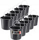 Kadax Plastic Construction Utility Bucket 5l 10pcs