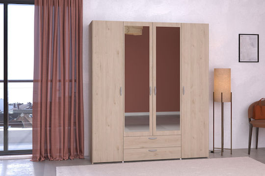 Patru uși Dorm 159.9x51.7x185cm Fusiko Patru uși Dorm 159.9x51.7x185cm Fusiko