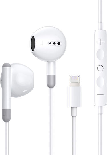 Lw-e10 Lightning Flachkabel In-Ear-Stereo-Kopfhörer Weiß 1,2m