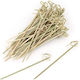 Fackelmann Bamboo Fingerfood Sticks 10cm 50 Pieces