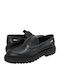 Men's Leather Loafers Black