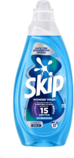 Wonder Wash Anti-Odor Protect Υγρό Απορρυπαντικό Ρούχων 37 Μεζούρες