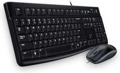 Logitech MK120 Tastatur & Maus Set Skandinavisch