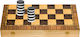 ToyMarkt Backgammon/Chess /Draughts Wood 38x38cm