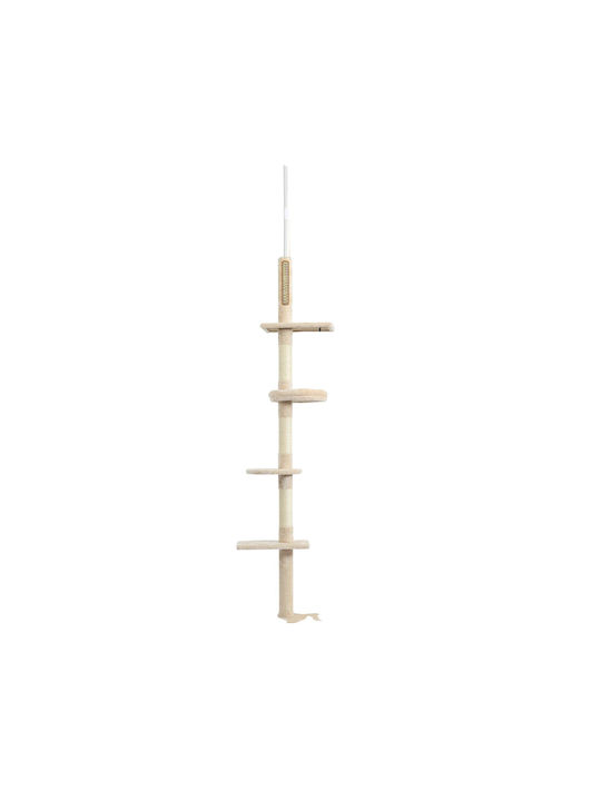 Adjustable Cat Scratching Post Poles Multicolour