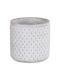 BigBuy Flower Pot 14x14cm Grey S8806549